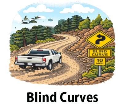 GROOM blind curves