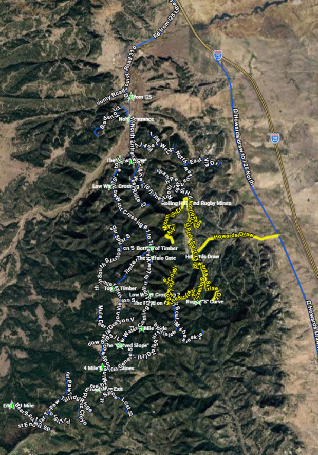 Map for Work Order 349