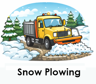 GROOM snow plowing